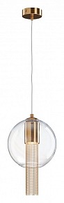 Подвесной светильник Maytoni Flusso коричневый арт. P095PL-01BZ