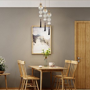 Подвесной светильник Imperiumloft Heathfield Lighting хром арт. 40.2682-0