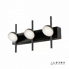 Бра iLedex Inefable черный арт. X088209 9W BK