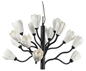Подвесная люстра Odeon Light Gardi черный арт. 5090/15