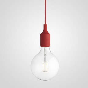 Подвесной светильник Imperiumloft Muuto E27 красный арт. 40.036