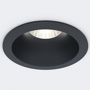 Встраиваемый светильник Elektrostandard 15266/LED черный арт. 15266/LED