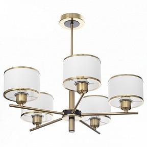 Люстра на штанге Citilux ALTON коричневый арт. CL421253