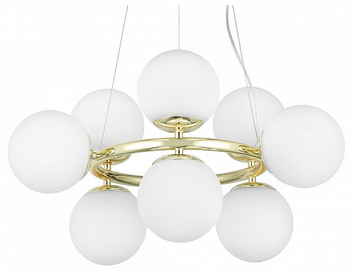 Подвесная люстра LUMINA DECO Fino золото арт. TP 2002-9 GD