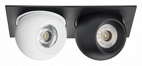 Встраиваемый светильник Lightstar Intero черный арт. i5276272