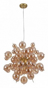 Подвесная люстра Arte Lamp Molecule желтый арт. A8313SP-9GO
