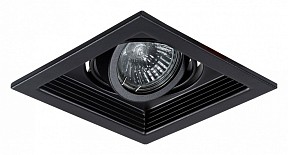 Встраиваемый светильник Arte Lamp Canis черный арт. A6661PL-1BK