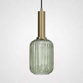 Подвесной светильник Imperiumloft Ferm Living Chinese Lantern A Brass / Green латунь арт. IRIS01