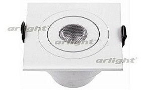 Встраиваемый светильник Arlight Ltm-S60 белый арт. Ltm-S60x60WH 3W White 30deg