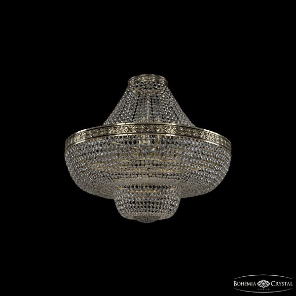 Потолочная люстра Bohemia Ivele Crystal 1909 золото арт. 19091/H1/60IV GB
