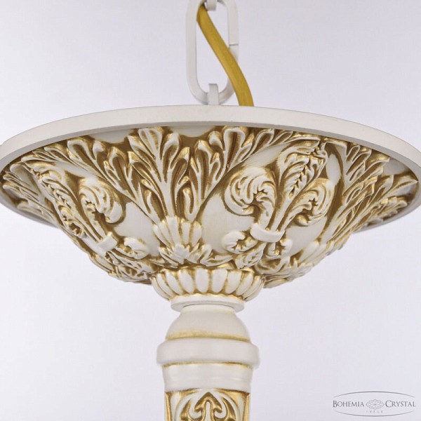 Подвесная люстра Bohemia Ivele Crystal AL7801 белый арт. AL78101P/8/250 WMG P Clear/M-1G