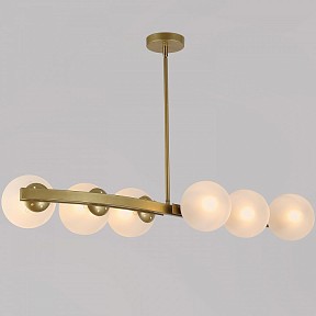 Люстра на штанге ILLUMICO IL0073 золото арт. IL0073-6P-79 GD