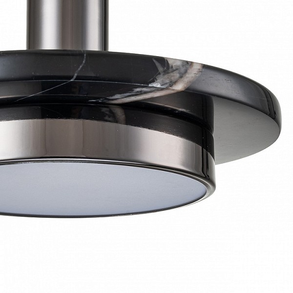 Подвесной светильник Escada 10260 черный арт. 10260/1LED Black marble