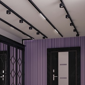 Накладной светильник Novotech Flum черный арт. 358541