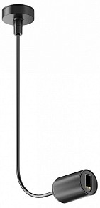 Заглушка для треков Maytoni Accessories for tracks Flarity черный арт. TRA154C-SB1-B