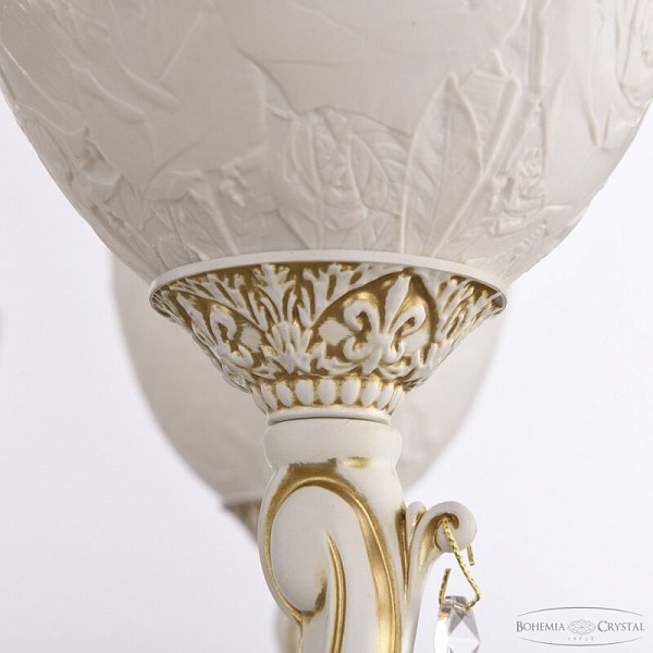 Подвесная люстра Bohemia Ivele Crystal AL7801 белый арт. AL78101P/8/250 A WMG P1 U Rose