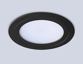Встраиваемый светильник Ambrella Light TU черный арт. TU51823
