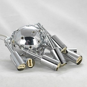 Подвесная люстра Lussole LSP-846 серый арт. LSP-8462