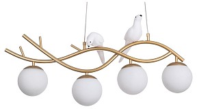 Подвесной светильник Arte Lamp Eltanin золото арт. A3422SP-4GO