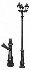 Фонарный столб Fumagalli RUT черный арт. E26.202.S30.AXE27