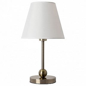 Настольная лампа декоративная Arte Lamp Elba бронза арт. A2581LT-1AB