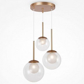 Подвесной светильник Maytoni Basic form желтый арт. MOD521PL-03G