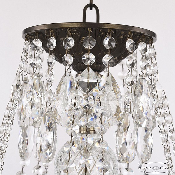 Подвесная люстра Bohemia Ivele Crystal AL1611 бронза арт. AL16311/10/300 PD