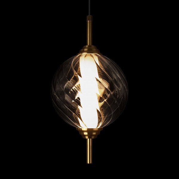 Подвесной светильник Loft it Helix бронза арт. 10421/B Smoke