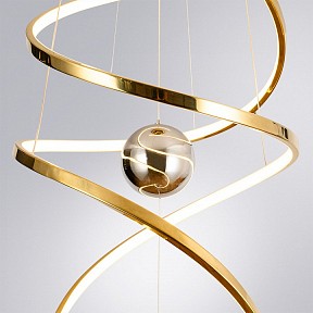 Подвесная люстра Arte Lamp Euphoria латунь арт. A2964SP-82PB