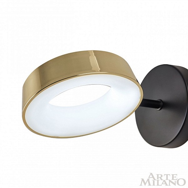 Бра Arte Milano Ferrara-71079 черный арт. 271079/1B BK/GD