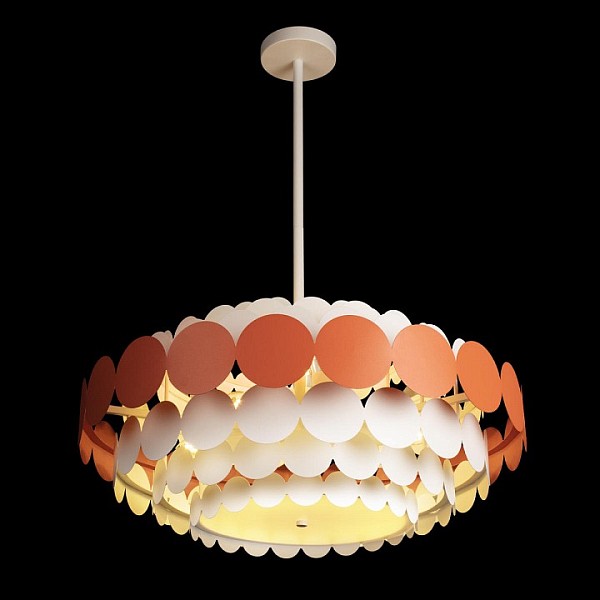 Люстра на штанге Loft it Juicy белый арт. 10310/S Red