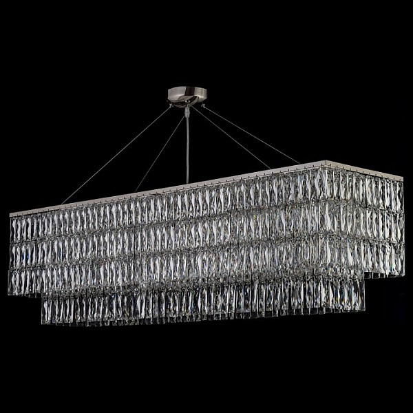 Подвесная люстра Arti Lampadari Acquaro никель арт. Acquaro E 1.5.120x30.101 NP