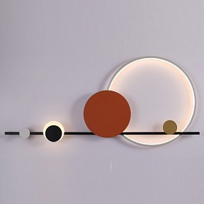 Накладной светильник Inodesign Nort черный арт. INO_Nort Orange 44.1207