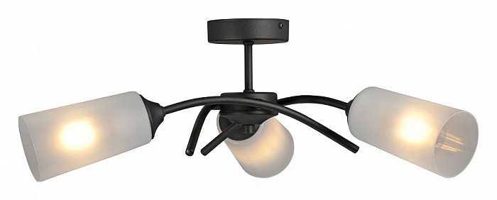 Люстра на штанге Vitaluce V2850 черный арт. V2850-1/3PL