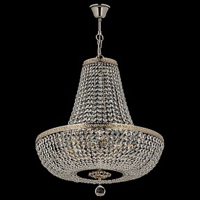 Подвесная люстра Arti Lampadari Castellana Nickel серый арт. Castellana E 1.5.50.100 N