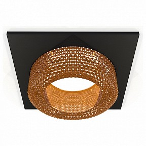 Встраиваемый светильник Ambrella Light XC черный арт. XC7632024