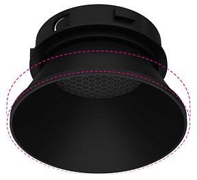 Встраиваемый светильник Citilux SKYPORT.10 черный арт. CLP10MR1