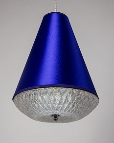 Подвесной светильник Abrasax Cavaliere хром арт. CL.8301-BLU