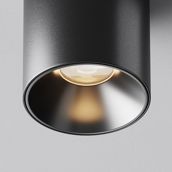 Накладной светильник Maytoni Alfa LED черный арт. C064CL-5W3K-RD-B