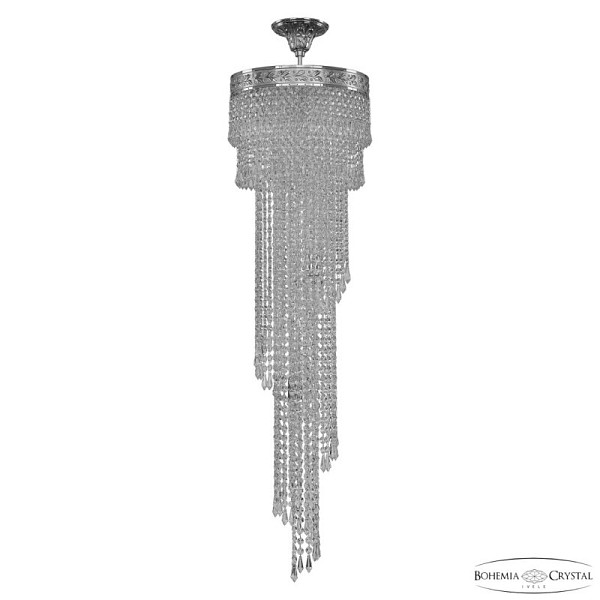 Потолочная люстра Bohemia Ivele Crystal 8311 никель арт. 83111/30IV-100 Ni