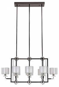 Люстра на штанге Newport 4400 коричневый арт. 4408/S black glossy