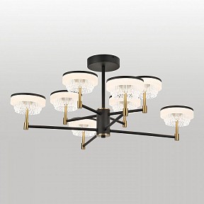 Люстра на штанге Lussole  черный арт. LSP-7484