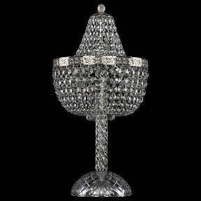 Настольная лампа декоративная Bohemia Ivele Crystal 1928 металл арт. 19281L4/H/25IV Ni