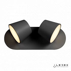 Бра iLedex Flexin черный арт. W1118-2AS BK
