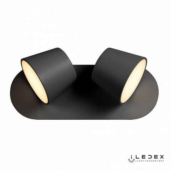 Бра iLedex Flexin черный арт. W1118-2AS BK