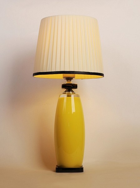 Настольная лампа декоративная Manne TL.7815 хром арт. TL.7815-1 YELLOW