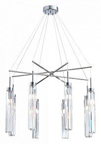 Подвесная люстра Newport 4520 хром арт. 4524+4/S chrome