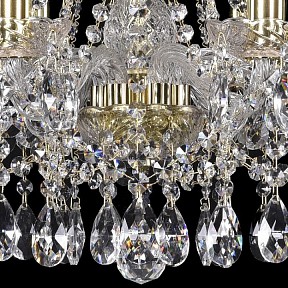 Подвесная люстра Bohemia Ivele Crystal 1413 золото арт. 1413/6/165/G