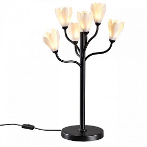 Настольная лампа декоративная Odeon Light Gardi черный арт. 5090/6T