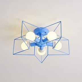 Потолочная люстра Imperiumloft Asteri Blue синий арт. ASTERI01